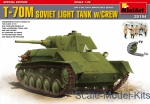 MA35194 T-70M Soviet light tank with crew. Special edition