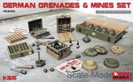 MA35258 German grenades and mines set