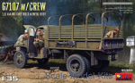 MA35383 U.S. Army G7107 4X4 1,5 t Cargo Truck with metal body