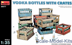 MA35577 Vodka bottles with crates