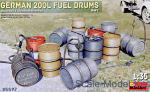 MA35597 German 200l Fuel Drum Set WW2