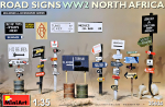 MA35604 Road signs WWII. (North Africa)