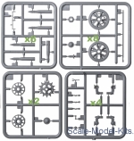 Russian Medium Tank T-55A mod. 1965, early. Interior Kit