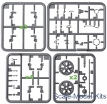 Russian Medium Tank T-55A mod. 1965, late. Interior kit