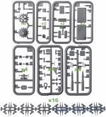 Russian Medium Tank T-55A mod. 1965, late. Interior kit