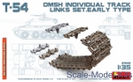 Detailing set: T-54 OMSh Individual Track Links Set, early type, MiniArt, Scale 1:35