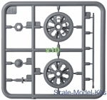 Wheels set for T-54, T-55, early