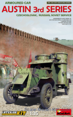 MA39007 Austin Armoured Car 3rd Series: Czechoslovak, Russian, Soviet Service. (Interior Kit)