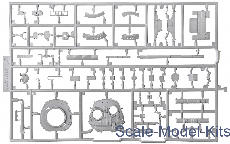 Model Collect - Main battle tank T-80UM2 Black eagle, mod. 1997 - plastic  scale model kit in 1:72 scale (MC-UA72057)//Scale-Model-Kits.com