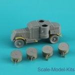 PE set for British Armoured car Austin MkIV, Master Box kit