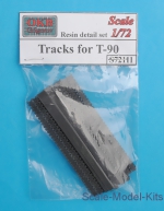 Detailing set: Tracks for T-90, OKB Grigorov, Scale 1:72