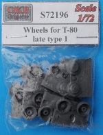 OKB-S72196 Wheels for T-80, late, type 1