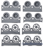 Sprockets for Pz.V Panther, 17 tooth, type 4