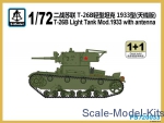 SMOD-PS720033 T-26B Light Tank Mod. 1933 with antenna