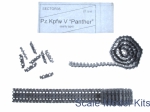 SEC3519-SL Assembled metal tracks for T-V Panther (Early Type)