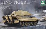 TAKOM2096 WWII German heavy tank King Tiger initial production 4 in 1