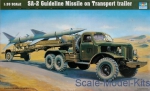 Artillery: 1/35 Trumpeter 00204 - SA-2 Guideline Missile on Transport trailer, Trumpeter, Scale 1:35