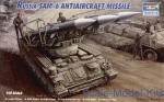 AA/AT missile system: Russian SAM 6 antiaircraft missile, Trumpeter, Scale 1:35