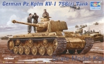TR00366 German tank Pz.Kpfm KV-1(captured) 756 (r)