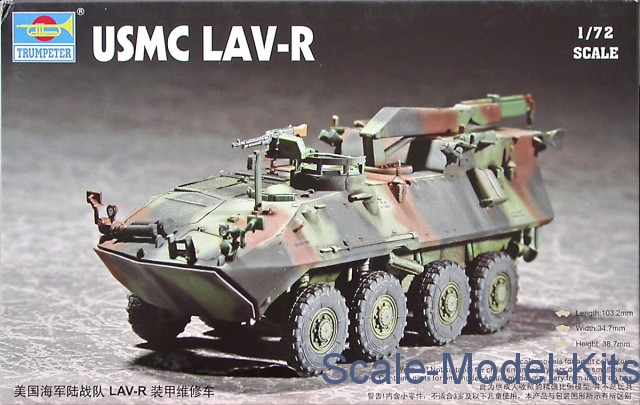 USMC LAV-R Light Armored Vehicle Recovery 1:35 Plastic Model Kit TRUMPETER