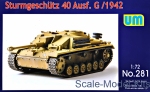 UM281 Sturmgeschutz 40 Ausf. G/1942