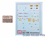 SU-100 Soviet self-propelled gun