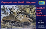 Tank: Medium tank M4A2 Sherman, UniModels, Scale 1:72