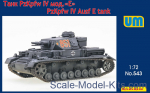 UM543 Pz.Kpfw IV Ausf E WWII German tank
