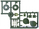 T-28 tank on rails (armored platform)