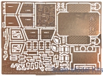 Photoetched set of details on the interior of the fighting compartment for 178 AMD-35 (ICM)