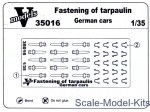 Vmodels35016 Fastening of tarpaulin German cars