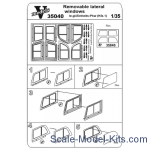 Vmodels35040 Photoetched set of details on the removable lateral windows Le.gl. Einheit (Kfz.1)