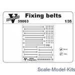 Vmodels35063 Photoetched set of details Fixing belts for modern AFV