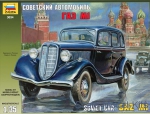 Cars: Soviet GAZ M1, Zvezda, Scale 1:35
