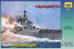 Warships: HMS 'Dreadnought' battleship, Zvezda, Scale 1:350