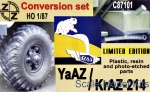 Detailing set: YaAZ/KrAZ-214 (conversion set), ZZ Modell, Scale 1:87