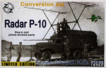 ZZ72026 Conversion set. P-10 radar on military truck