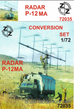 ZZ72035 P-12MA radar (conversion set for ICM72541)