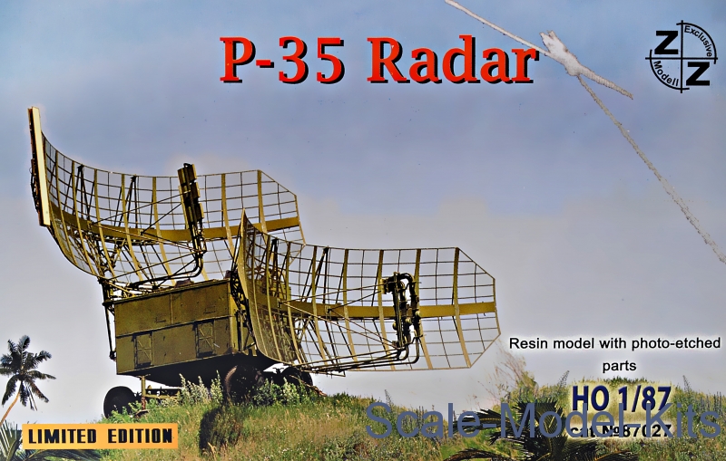 P 35 Soviet Radar Vehicle Zz Modell Plastic Scale Model Kit In 1 87 Scale Zz Modell Scale Model Kits Com